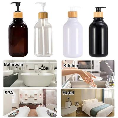 500ml Soap Dispenser Refillable Plastic Shoulder Bottle with Lotion Pump Shampoo Shower Gel Bottles Refillable Lotion Liquid