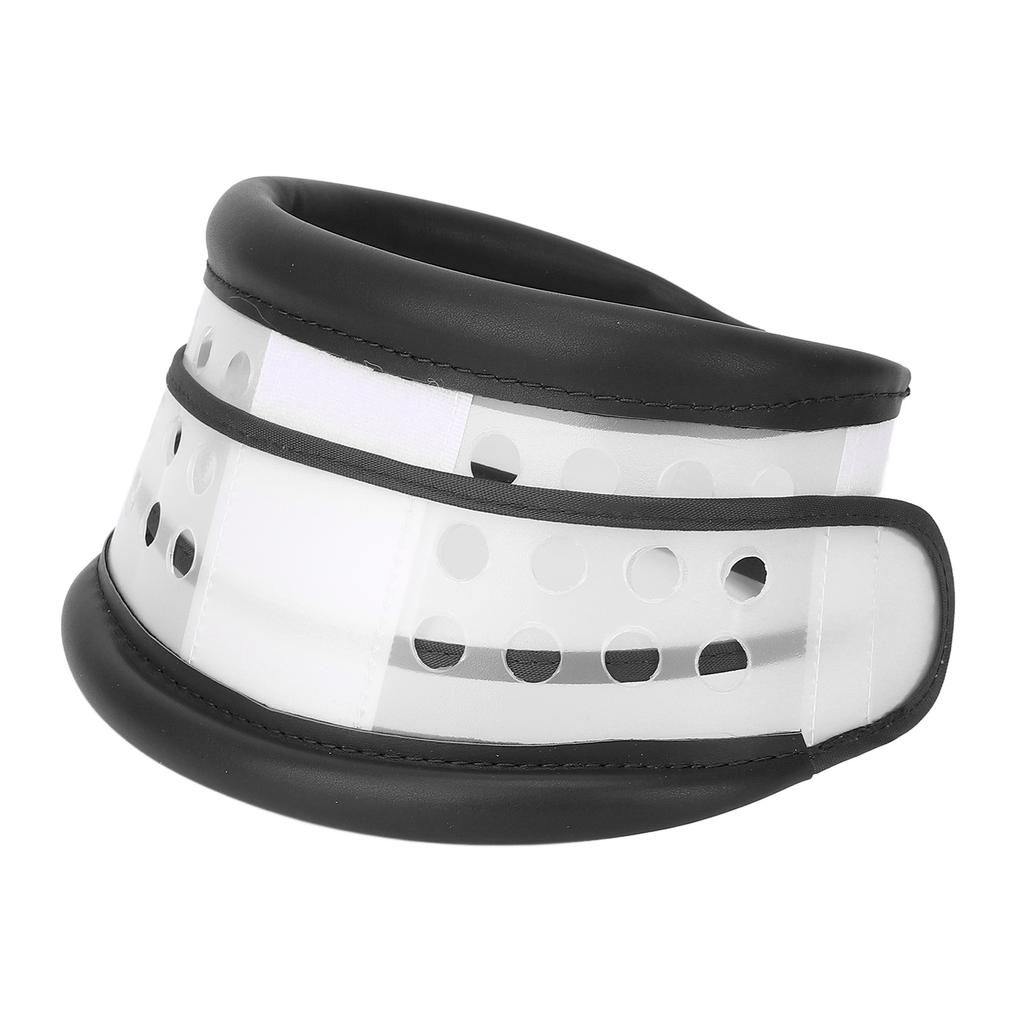 Cervical Collar Height Adjustable Breathable Cervical Spine Fixation Neck Support Brace for Men WomenBlack M