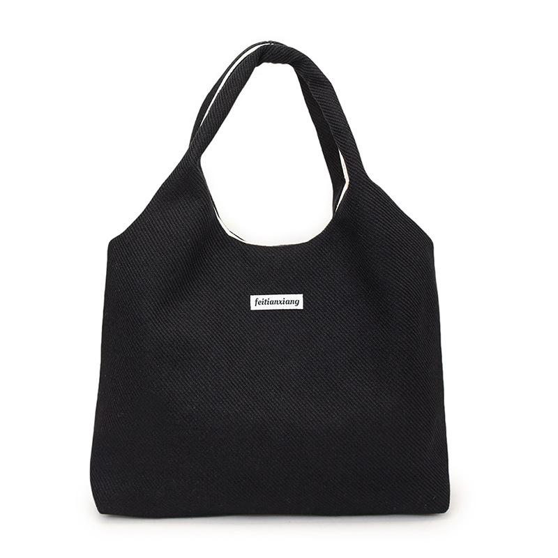 Niche casual women's bags are popular, new casual fashion, large capacity and light student shoulder bags, commuter tote bags