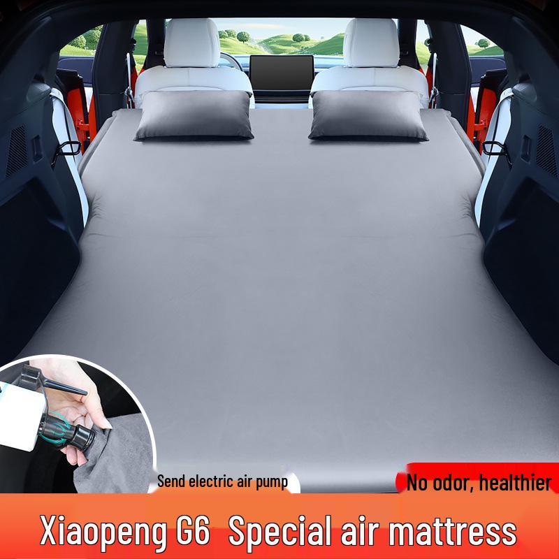 Inflatable Car Sleeping Mat for XPeng G9/G6: Trunk Air Mattress, Camping Essential.