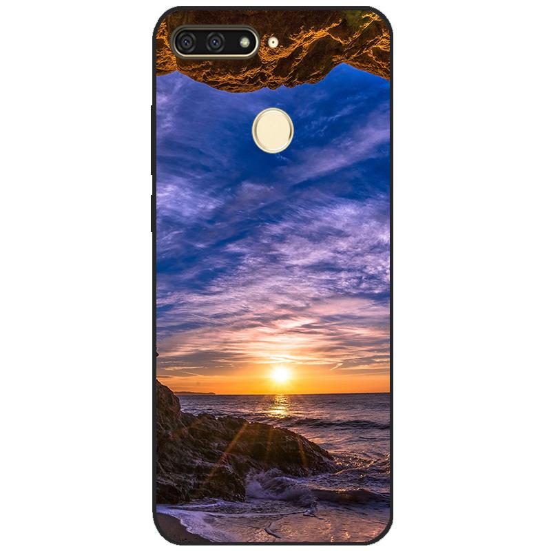 

For Huawei Y6 2018 Case 5.7 inch ATU-L21 Soft Silicone TPU Phone Back cover 360 Protective Case For Huawei Y6 Prime 2018 Y 6 Huawei Y6 2018