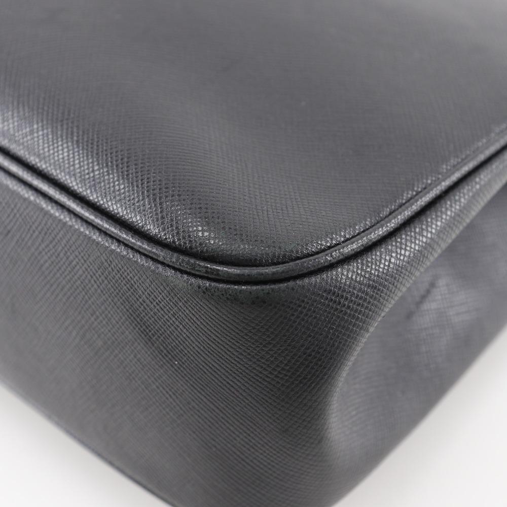 Salvatore Ferragamo Shoulder Bag Shoulder Bag AF-21 9284 Black Leather Women Used