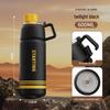 Xingu 316 Stainless Steel Insulated Sport Water Bottle with Straw