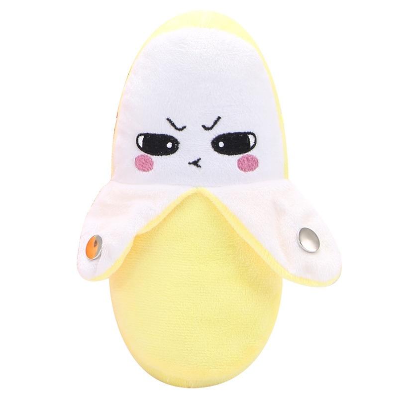 Electric Plush Sensory Toy Fruit Theme 16x8x18cm Flashing Lights And Sound Effects