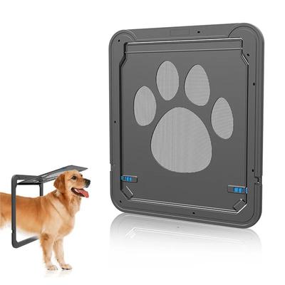 Pet dvířka pro kočky a psy kočičí dvířka psí otvor vnitřní a venkovní snadná instalace volný přístup síťované okno bezpečnostní dveře psí plot