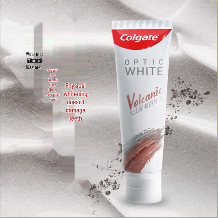 Colgate Strong White Toothpaste with Baking Soda & Jasmine Tea, 120g – Whitens Teeth, Freshens Breath, Removes Yellowing