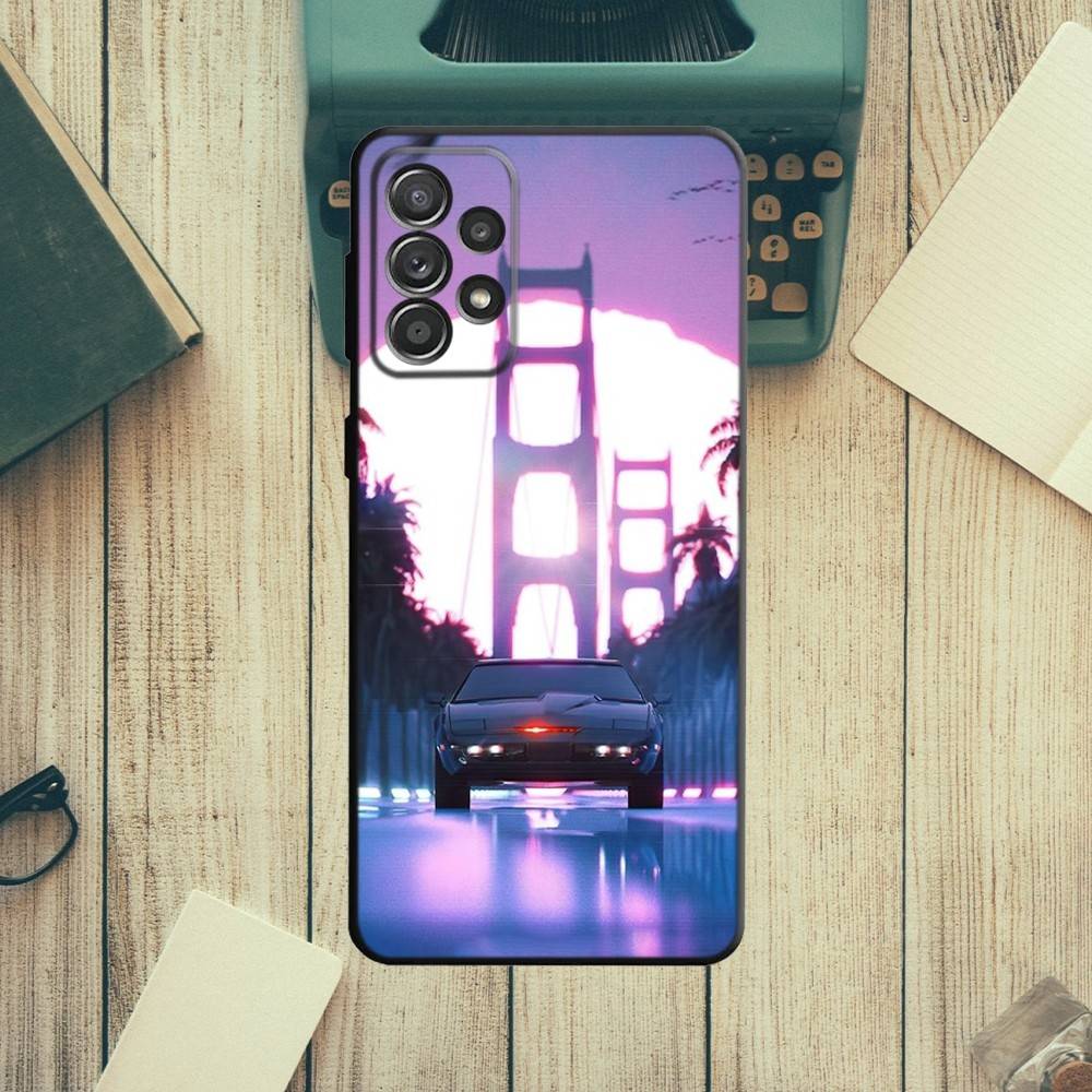 KITT Car Knight Rider Phone Case For Samsung S21,S22 Ultra,S20,S30 plus,S22 plus,S23,S30 Ultra 5G Silicone Cover