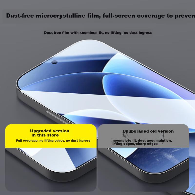 Smorss AR Anti-Reflective Screen Protector for Xiaomi 17 Pro Max/17 Ultra/Leica Edition - Crystal Ceramic Hydrogel Non-Tempered HD Anti-Glare Film
