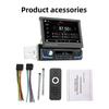 1Din Car Radio Multimedia MP5 Player, 7 inch Universal Navigation with Android Auto & Bluetooth, HD Screen USB TF FM Stereo