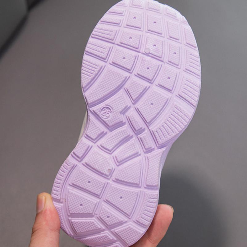 New Autumn Boys and Girls Comfortable Soft Sole Sneakers Mesh Breathable Running Shoes