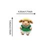 1050Pcs Kawaii Plush Animal Lamb Rabbit Cute Doll Stickers Funny Dolls Diy Scrapbook Guitar Suitcase Decal Kids Toy Gifts