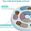 Interactive Dog Food Puzzle Bowl Slow Feeder Toy for Boredom Relief and Mental Stimulation Educational Training