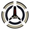 For Benelli TRK 702 X TRK 702X TRK702X 2023-2025 Tank Pad Sticker Motorcycle Tank Protector Decals