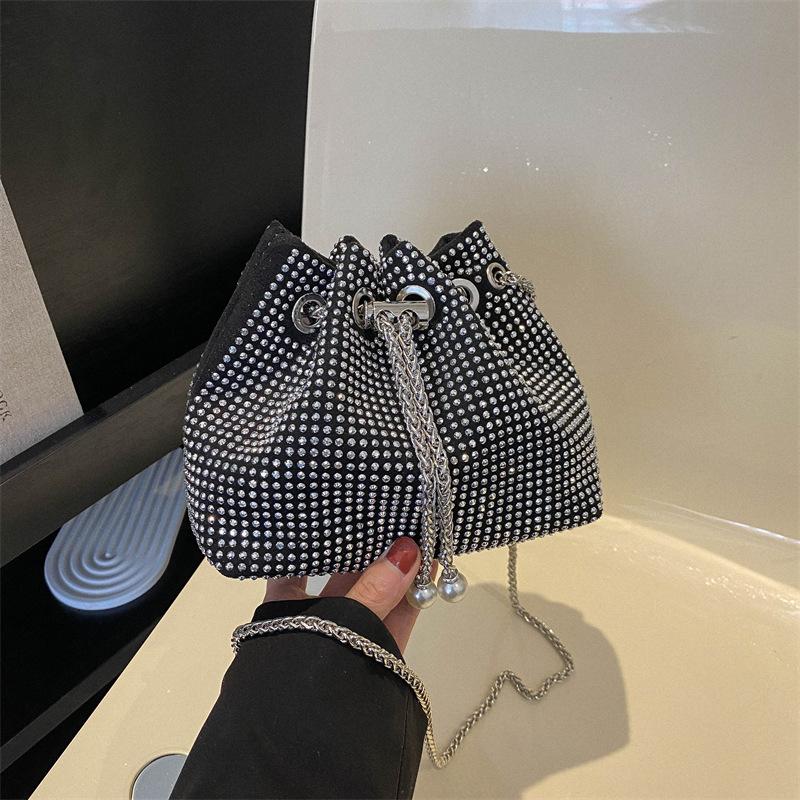 Shoulder Crossbody Handbag Ladies Fashion Casual Versatile Bucket Shape