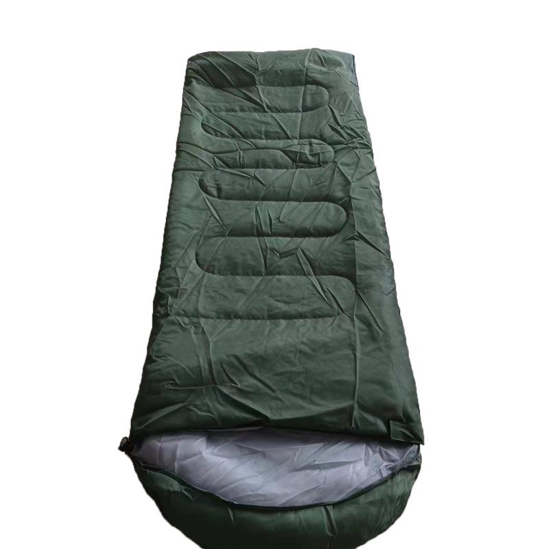 Adult Emergency Relief Sleeping Bag with Hood - Dirt-Proof, for Spring, Autumn, Winter Outdoor Camping and Disaster Relief.