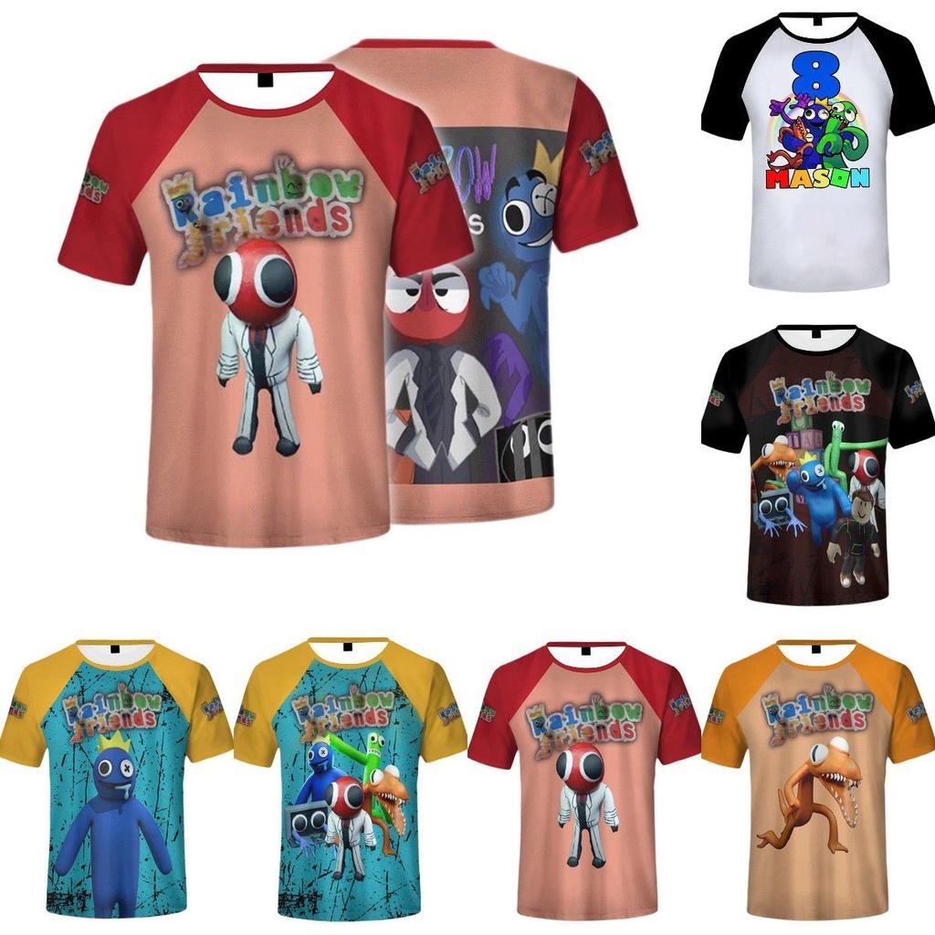Vibrant Roblox Rainbow Friends T-shirt For Adults Comfortable And Casual