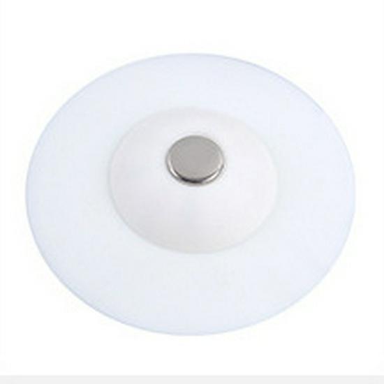 

Силиконовая дезодорирующая крышка для слива пола и фильтр для раковины нажимного типа белый