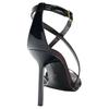 Zara Pu Comfortable Vintage One Strap Sandals 10Cm Women Sandals Black 1343610800