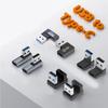 Type C Female To USB 3.0 Male Converter 10Gbps Type C To USB 3.0 90 Degrees Angled For USB C Extension Connector