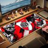 River Plate Mouse Pad, Large Gaming Desk Mat, Non-slip XXL Mousepad for Laptop & Tablet, Mini PC Playmat with Stitched Edges