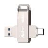 Netac US15 Dual Interface USB 3.2 Type-C Metal Flash Drive