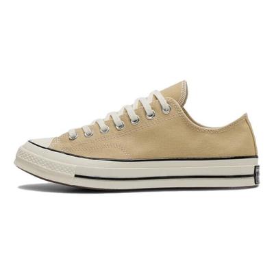 Chuck Taylor All Star Comfortable Versatile Low Top Canvas Shoes Unisex Sneakers Light-Yellow Dark-Yellow A15974C