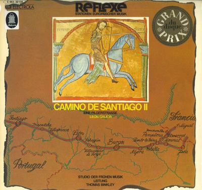 LP Record THOMAS BINKLEY - Road To Santiago II 1C06330108 ODEON 1973 Japan Classical Used