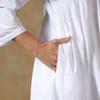 White Cotton Chikankari Lucknowi Kurta-Pant Set