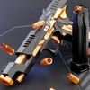 Shell Ejection Sig17 Pistol Decompression Gun Empty Hanging Continuous Soft Eva Bullet Launcher Toy Gun Birthday Gift
