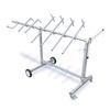 Multi-function Rotating Spray Booth Rack for Car Bumper and Sheet Metal Painting