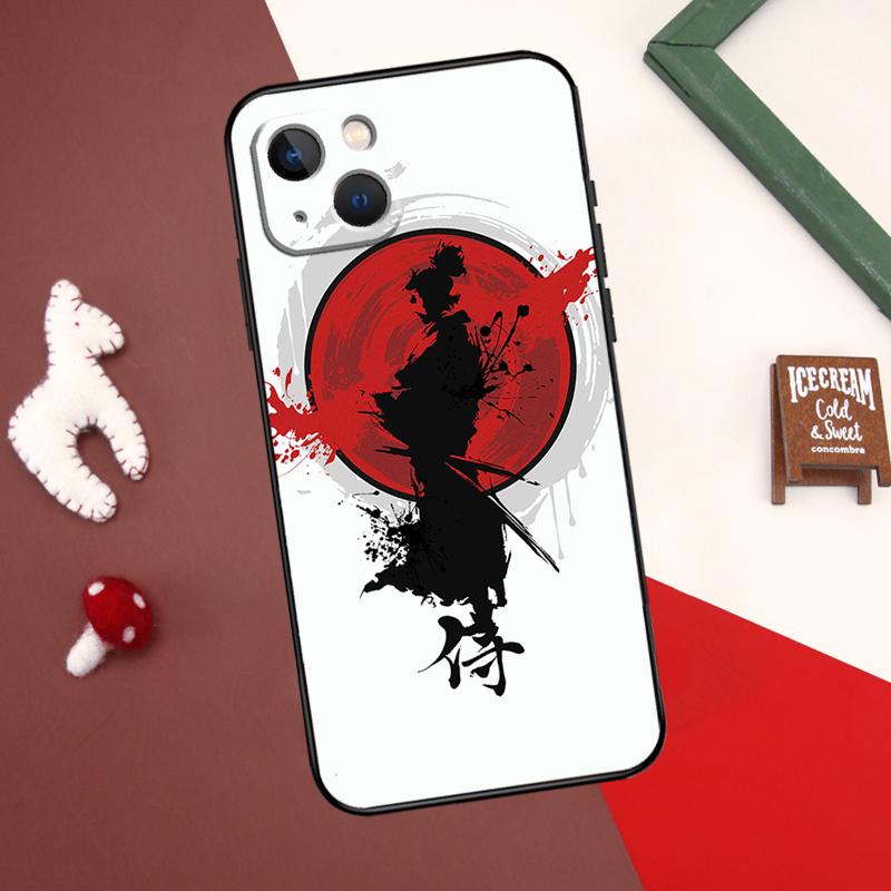 Japonský samurajský kryt Bushido pro iPhone 12 11 13 14 15 Pro Max 12 Mini 7 8 Plus X XR XS Max SE 2020 Pouzdro na telefon