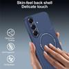 Silikonhülle - für Samsung Galaxy A57 5G - mit Magnetischem Kreis - Dunkelblau - 2 Gehärtete Gläser