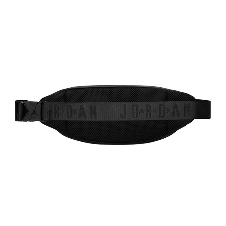 Jordan Air  Logo Zipper Crossbody Waist Bag Unisex bags Black HA5507-010