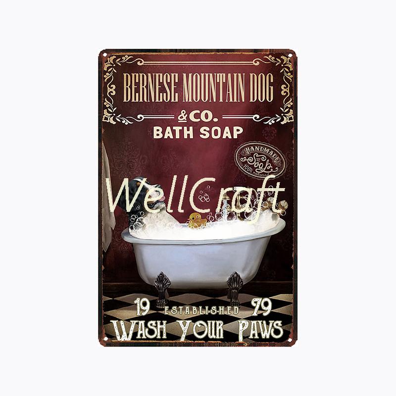 [ WellCraft ] 20*30cm You Are My Sunshine Cat Metal Poster Tin sign Vintage Wall Plaque Decor WX-62-1