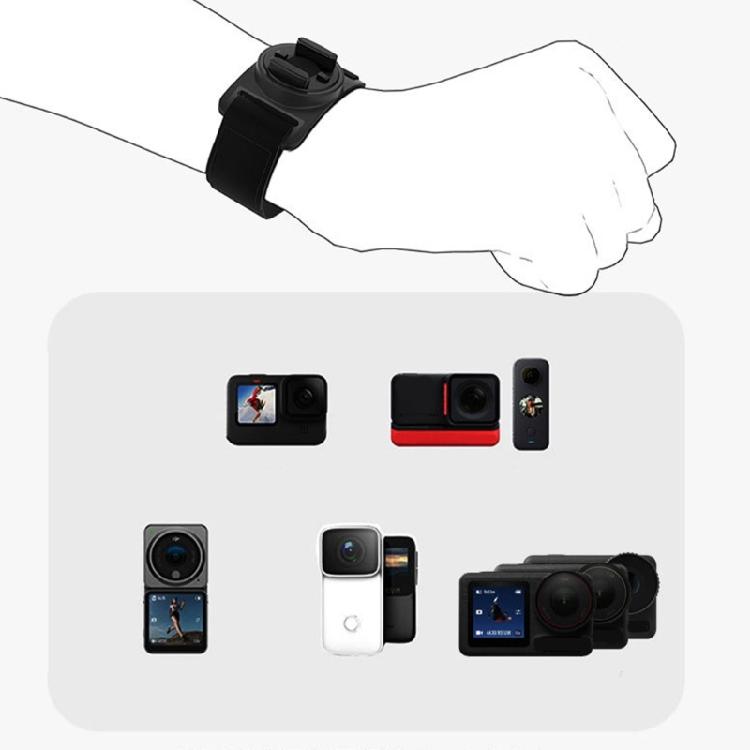Versatility Wrist and Palms Strap with 360 Rotation for Action 5pro/4/3 Action Cameras Easy Carrying Shoot Band