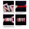 10PCS Magnetic False Nail Tips Display Stand Clear Design Acrylic Display Board  Home Use
