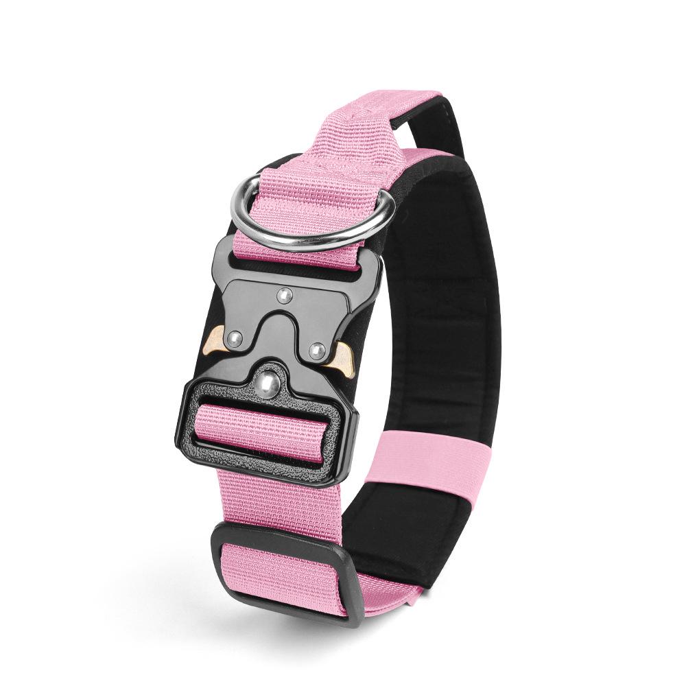 Pet Tactical Collar with Handle and Leash - Explosion-Proof Design