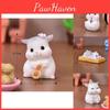 Resin Craft Charming Cute Hamster Decor Perfect For Miniature Garden Or Office