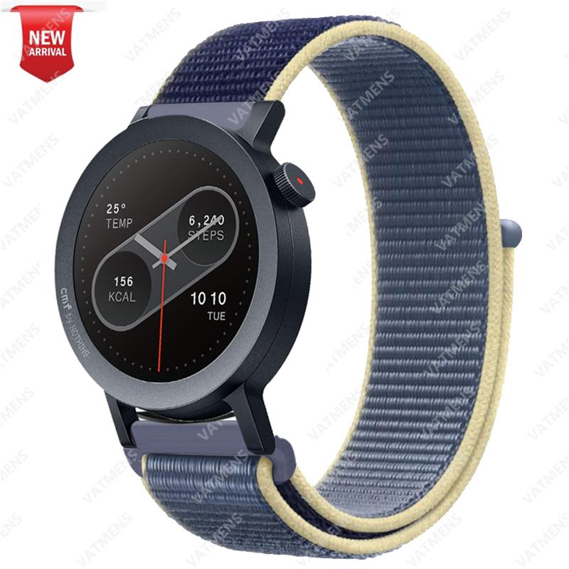 Řemínek pro chytré hodinky CMF Watch Pro 2 Náhradní náramek Nylonový sportovní smyčkový řemínek Correa pro CMF Watch Pro 2