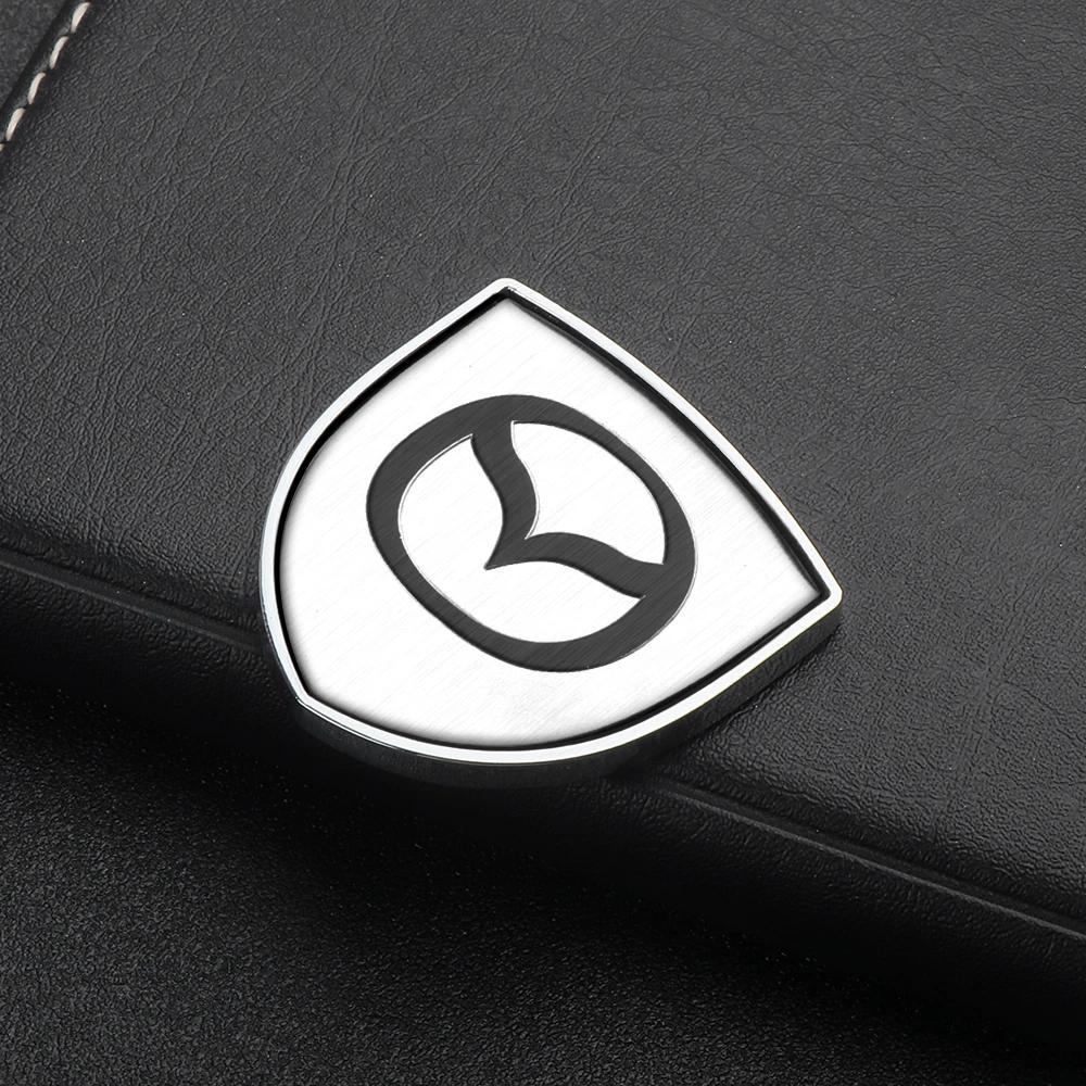 2025 Horký 3D kovový odznak křídel Boční obrys okna kufru Samolepka Decal pro Mazda 3 5 2 Axela CX-5 CX-3 CX-9 Atenza Demio RX7 M