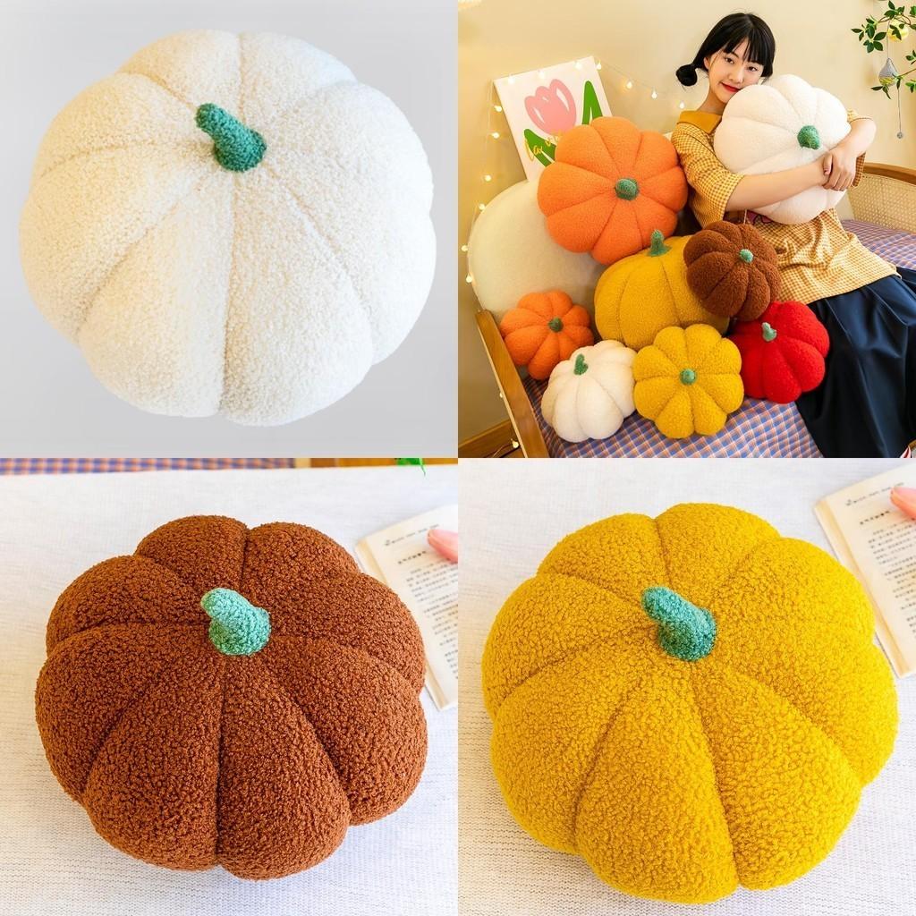 Cute Plush Pumpkin Pillow For Halloween And Home Decoration Soft And Skin-friendly Fabric