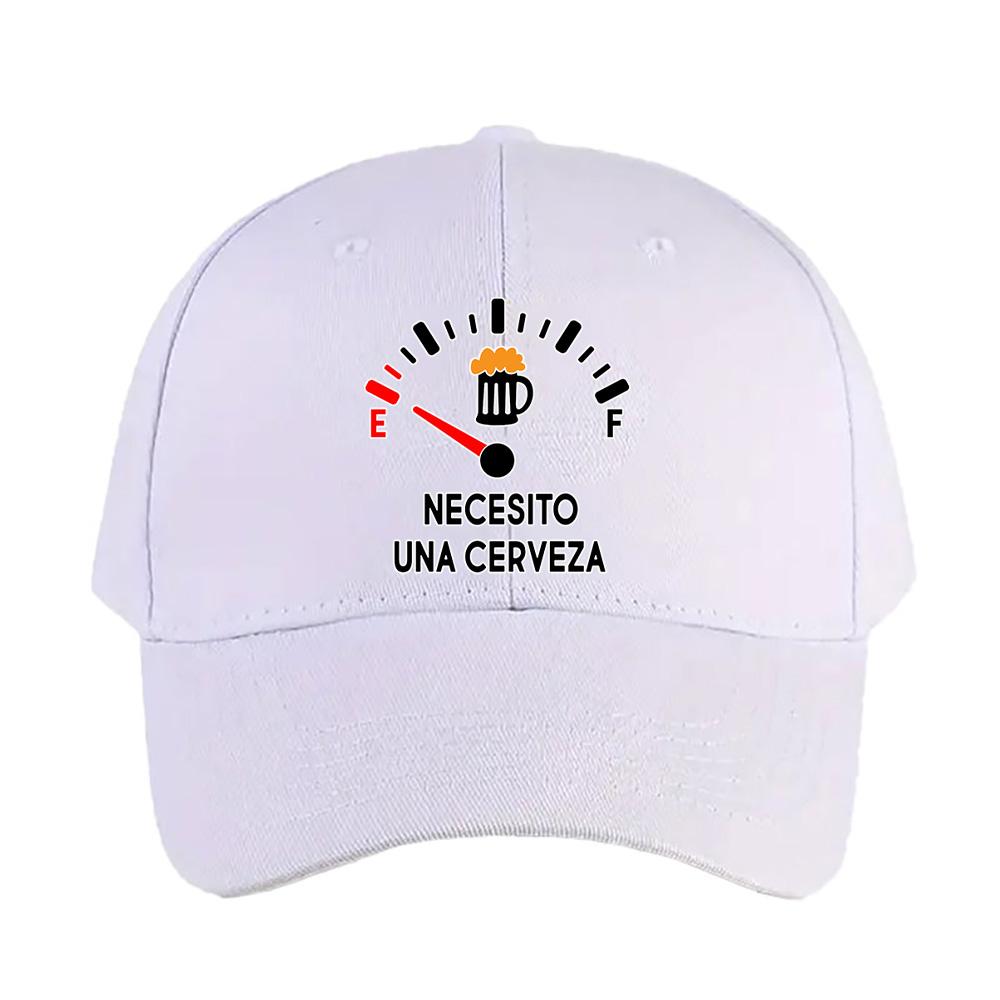 Necesito Una Cerveza Necesito Una Cerveza Caps Summer Adult Baseball Cap Adjustable with Curved Brim Protection Sun Hats Adjustable
