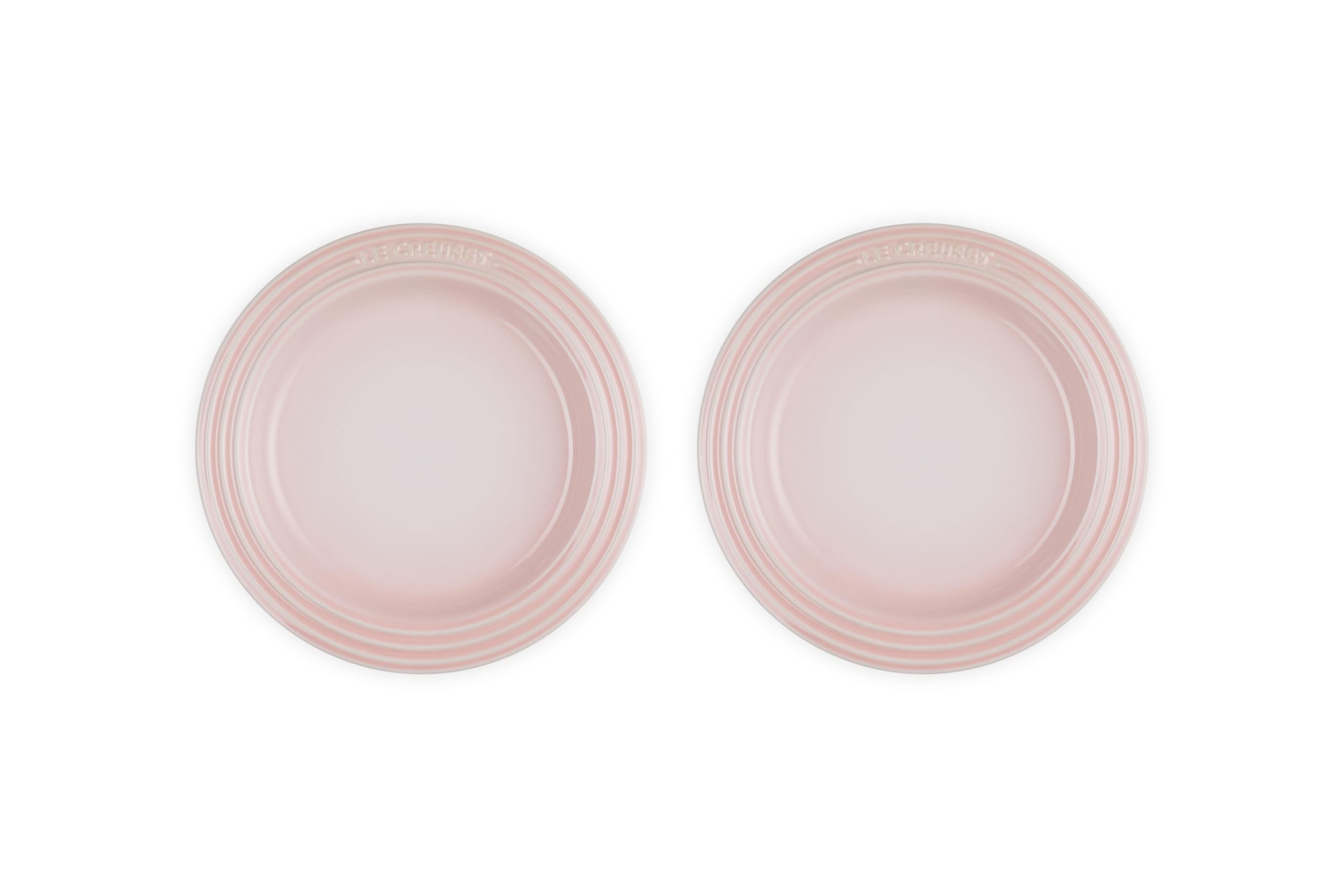 Le Creuset Plate 18cm Set of 2 Shell Pink