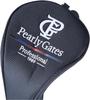 PEARLY GATES PGPRO Series Fairway Wood Headcover with Fairway Woods and Navy Blue (Compatible 3, 5, 7, X) - (053-4184301)