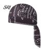 Kühlendes Bandana Hut Turban Paisley Muster Elastische Passform Verstellbare Riemen Bequemes Outdoor Kopftuch Atmungsaktives Schweißableitendes Material Radfahren