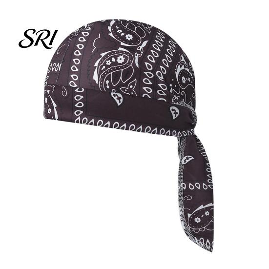 Kühlendes Bandana Hut Turban Paisley Muster Elastische Passform Verstellbare Riemen Bequemes Outdoor Kopftuch Atmungsaktives Schweißableitendes Material Radfahren