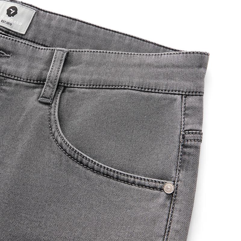 Septwolves Men's Straight-Leg Washed Denim Jeans