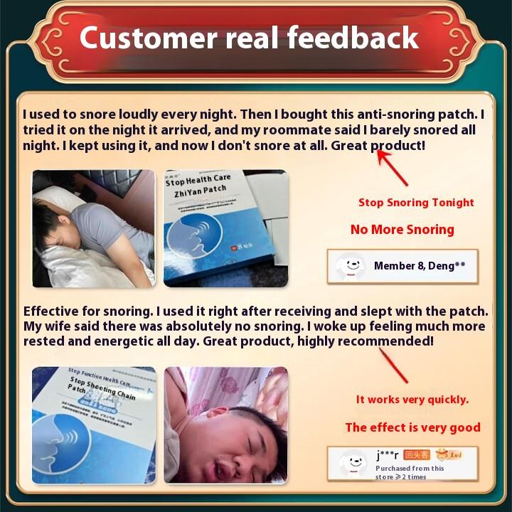 Shengxintang Snoring and Anti-snoring Device, a Special Medicine for Sleeping, an Anti-snoring Artifact for Severe Men and Women
