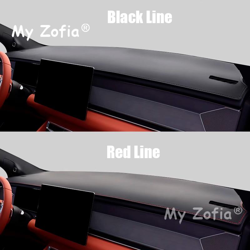 For BYD Sealion 8 TANG L 2025 2026 Car Dashboard Cover Leather Sun Shade Anti-UV Dash Mat Non-Slip Protective Pad Accessories