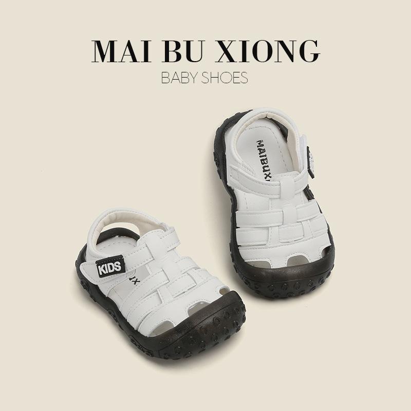 

MAIBUXIONG Baby Toddler Shoes Summer New Boy Функциональные сандалии Простая детская обувь с защитой от столкновений.